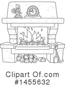 Fireplace Clipart #1455632 by Alex Bannykh