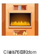 Fireplace Clipart #1763901 by Vector Tradition SM