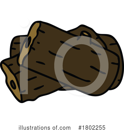 Firewood Clipart #1802255 by lineartestpilot