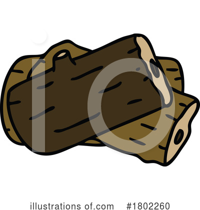 Fire Wood Clipart #1802260 by lineartestpilot