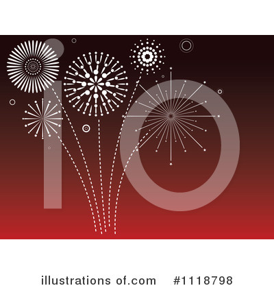 Royalty-Free (RF) Fireworks Clipart Illustration by dero - Stock Sample #1118798