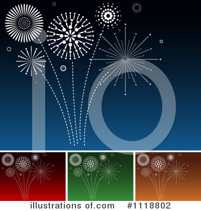 Royalty-Free (RF) Fireworks Clipart Illustration by dero - Stock Sample #1118802