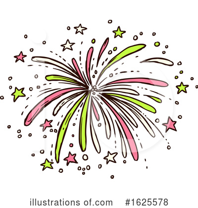 Royalty-Free (RF) Fireworks Clipart Illustration by Vector Tradition SM - Stock Sample #1625578