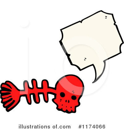 Fish Bone Clipart #1174066 by lineartestpilot