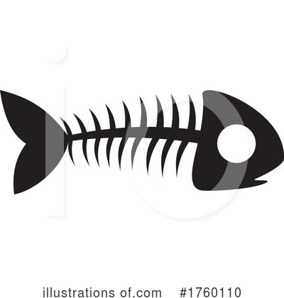Royalty-Free (RF) Fish Bones Clipart Illustration by Vector Tradition SM - Stock Sample #1760110