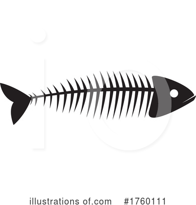 Royalty-Free (RF) Fish Bones Clipart Illustration by Vector Tradition SM - Stock Sample #1760111