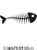 Fish Bones Clipart #1760115 by Vector Tradition SM