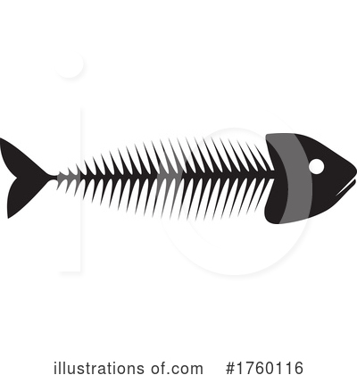 Royalty-Free (RF) Fish Bones Clipart Illustration by Vector Tradition SM - Stock Sample #1760116