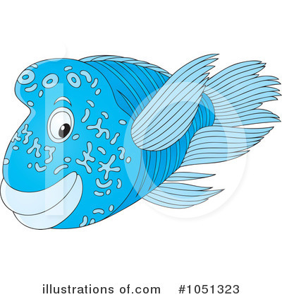 Royalty-Free (RF) Fish Clipart Illustration by Alex Bannykh - Stock Sample #1051323