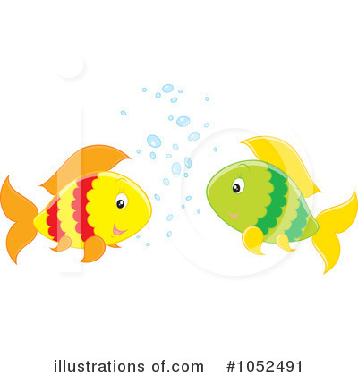Royalty-Free (RF) Fish Clipart Illustration by Alex Bannykh - Stock Sample #1052491