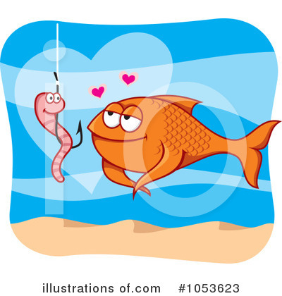 Royalty-Free (RF) Fish Clipart Illustration by Any Vector - Stock Sample #1053623