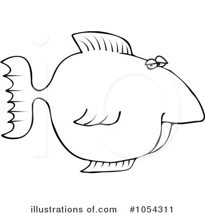 Royalty-Free (RF) Fish Clipart Illustration by djart - Stock Sample #1054311