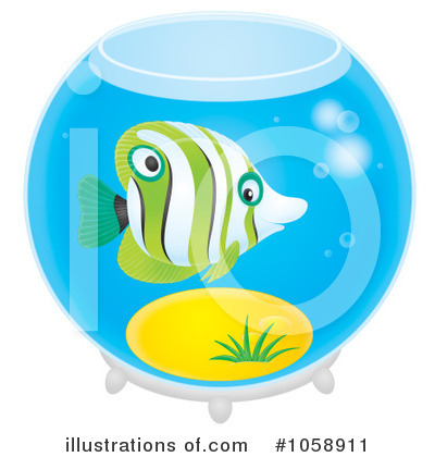 Royalty-Free (RF) Fish Clipart Illustration by Alex Bannykh - Stock Sample #1058911
