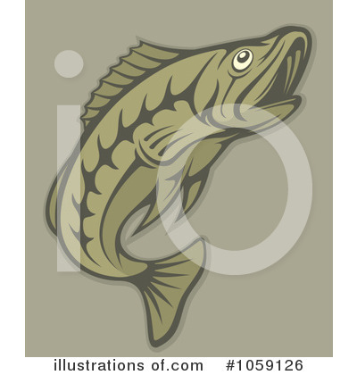 Royalty-Free (RF) Fish Clipart Illustration by Any Vector - Stock Sample #1059126