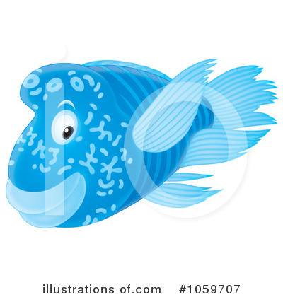 Royalty-Free (RF) Fish Clipart Illustration by Alex Bannykh - Stock Sample #1059707
