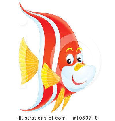 Royalty-Free (RF) Fish Clipart Illustration by Alex Bannykh - Stock Sample #1059718