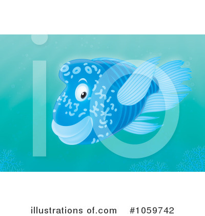 Royalty-Free (RF) Fish Clipart Illustration by Alex Bannykh - Stock Sample #1059742