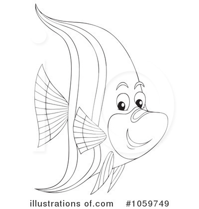 Royalty-Free (RF) Fish Clipart Illustration by Alex Bannykh - Stock Sample #1059749