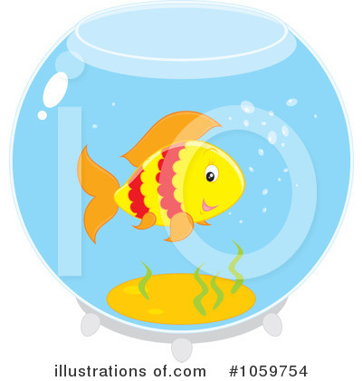 Royalty-Free (RF) Fish Clipart Illustration by Alex Bannykh - Stock Sample #1059754