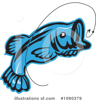 Royalty-Free (RF) Fish Clipart Illustration by Vector Tradition SM - Stock Sample #1060379