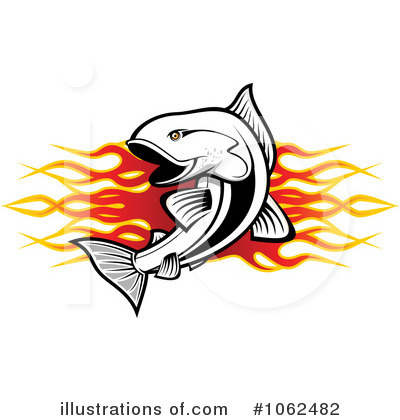 Royalty-Free (RF) Fish Clipart Illustration by Vector Tradition SM - Stock Sample #1062482