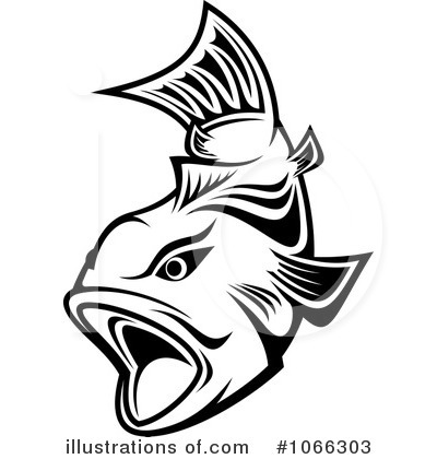 Royalty-Free (RF) Fish Clipart Illustration by Vector Tradition SM - Stock Sample #1066303