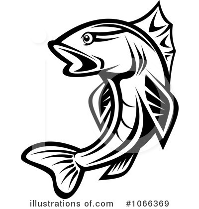 Trout Clipart #1066369 by Vector Tradition SM