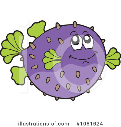 Royalty-Free (RF) Fish Clipart Illustration by visekart - Stock Sample #1081624