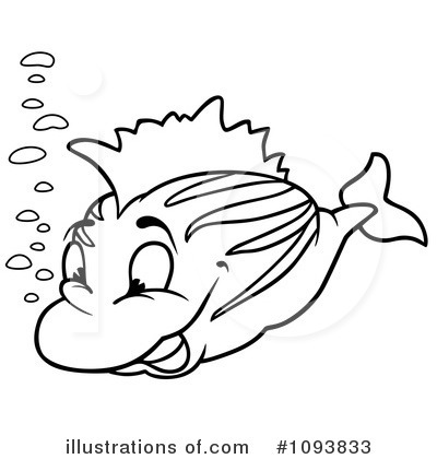 Royalty-Free (RF) Fish Clipart Illustration by dero - Stock Sample #1093833