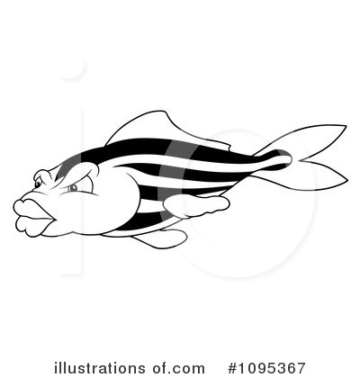 Royalty-Free (RF) Fish Clipart Illustration by dero - Stock Sample #1095367
