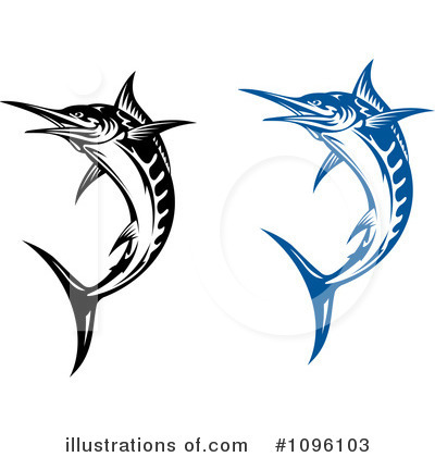 Royalty-Free (RF) Fish Clipart Illustration by Vector Tradition SM - Stock Sample #1096103