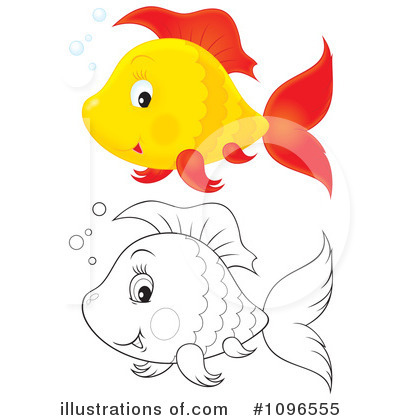 Royalty-Free (RF) Fish Clipart Illustration by Alex Bannykh - Stock Sample #1096555