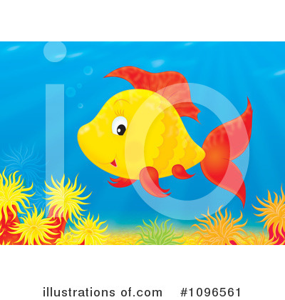 Royalty-Free (RF) Fish Clipart Illustration by Alex Bannykh - Stock Sample #1096561