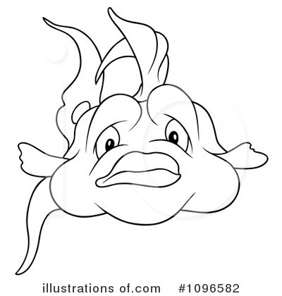 Royalty-Free (RF) Fish Clipart Illustration by dero - Stock Sample #1096582