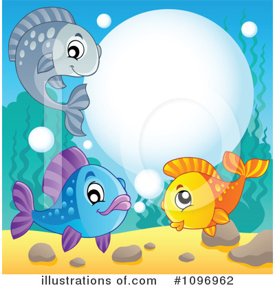 Royalty-Free (RF) Fish Clipart Illustration by visekart - Stock Sample #1096962