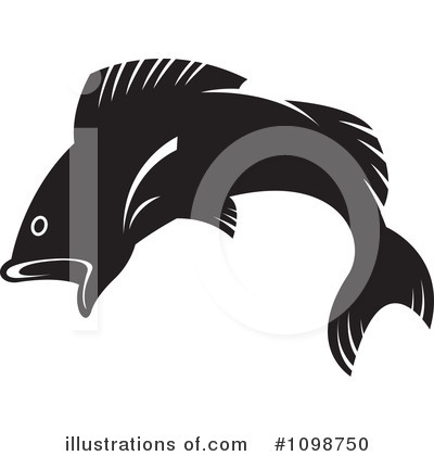 Royalty-Free (RF) Fish Clipart Illustration by Lal Perera - Stock Sample #1098750