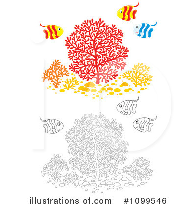 Royalty-Free (RF) Fish Clipart Illustration by Alex Bannykh - Stock Sample #1099546