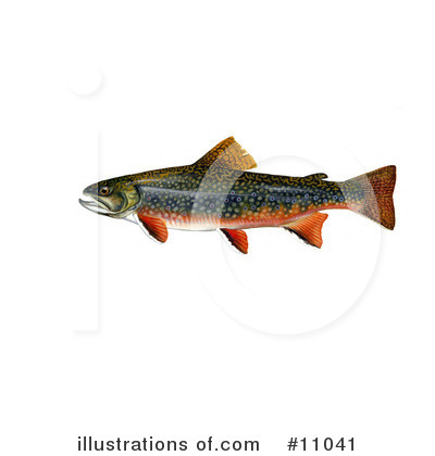Royalty-Free (RF) Fish Clipart Illustration by JVPD - Stock Sample #11041
