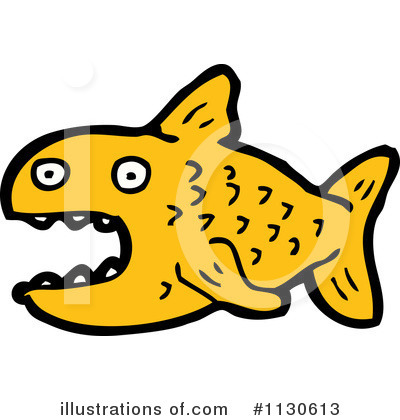 Royalty-Free (RF) Fish Clipart Illustration by lineartestpilot - Stock Sample #1130613