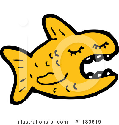 Royalty-Free (RF) Fish Clipart Illustration by lineartestpilot - Stock Sample #1130615