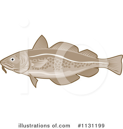 Royalty-Free (RF) Fish Clipart Illustration by patrimonio - Stock Sample #1131199