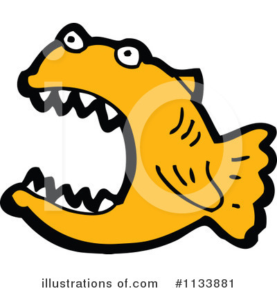 Royalty-Free (RF) Fish Clipart Illustration by lineartestpilot - Stock Sample #1133881