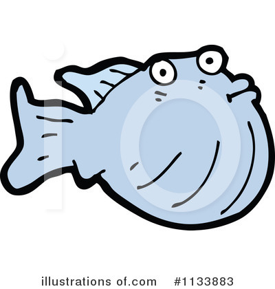 Royalty-Free (RF) Fish Clipart Illustration by lineartestpilot - Stock Sample #1133883