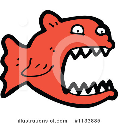 Royalty-Free (RF) Fish Clipart Illustration by lineartestpilot - Stock Sample #1133885