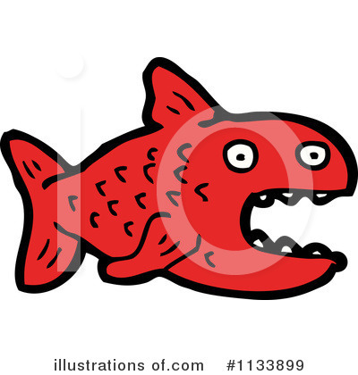 Royalty-Free (RF) Fish Clipart Illustration by lineartestpilot - Stock Sample #1133899