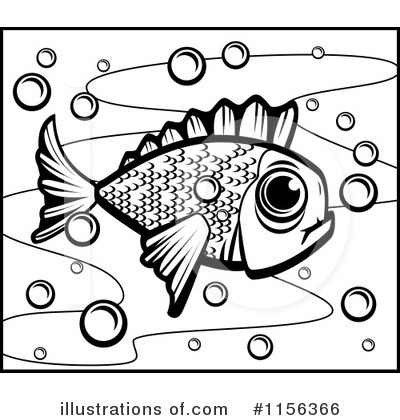 Royalty-Free (RF) Fish Clipart Illustration by Cory Thoman - Stock Sample #1156366