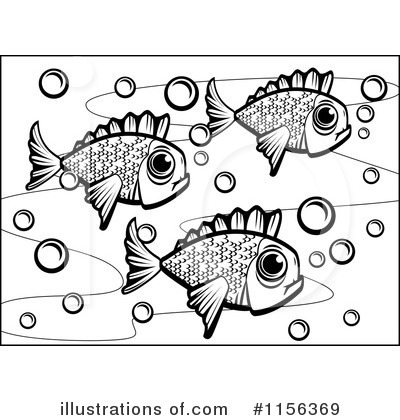 Royalty-Free (RF) Fish Clipart Illustration by Cory Thoman - Stock Sample #1156369