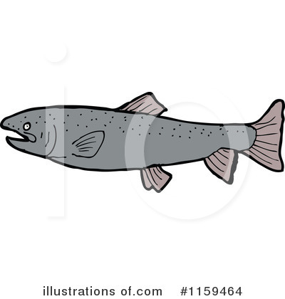 Royalty-Free (RF) Fish Clipart Illustration by lineartestpilot - Stock Sample #1159464