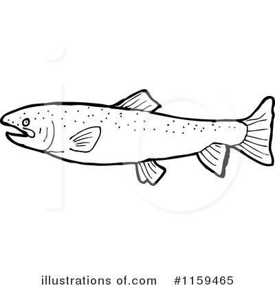 Royalty-Free (RF) Fish Clipart Illustration by lineartestpilot - Stock Sample #1159465