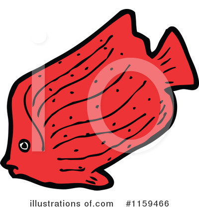 Royalty-Free (RF) Fish Clipart Illustration by lineartestpilot - Stock Sample #1159466